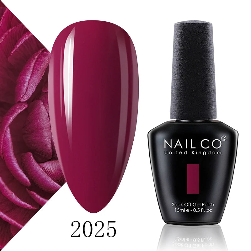 NAILCO 131 Colors Nail Gel Polish Off LED Semi Permanant Art Hybrid