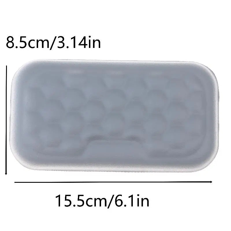Memory Foam Car Armrest Pad Anti-slip Base Offering Elbow Wrist Qme