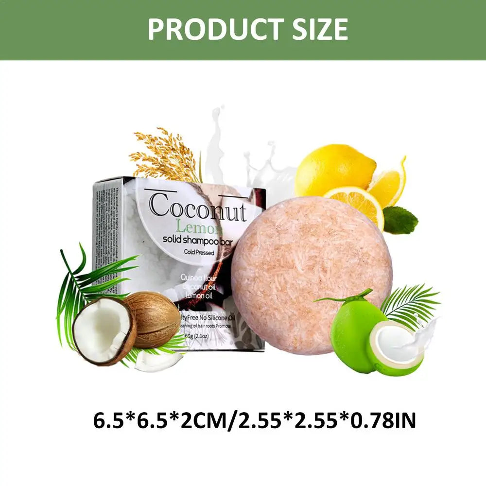 Ginger Shampoo Soap Anti-hair Loss Natural Organic Plant Extra Qme coconut milk China Mainland