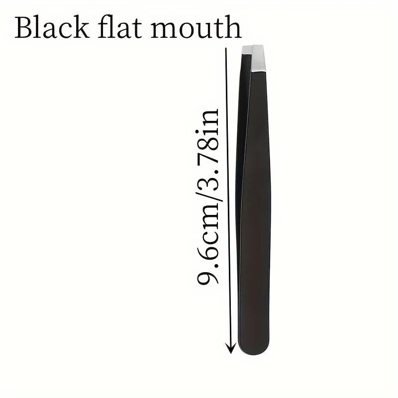 Face Hair Removal Beautfy Makeup Tool Eyebrow Tweezers Rose Gold Qme
