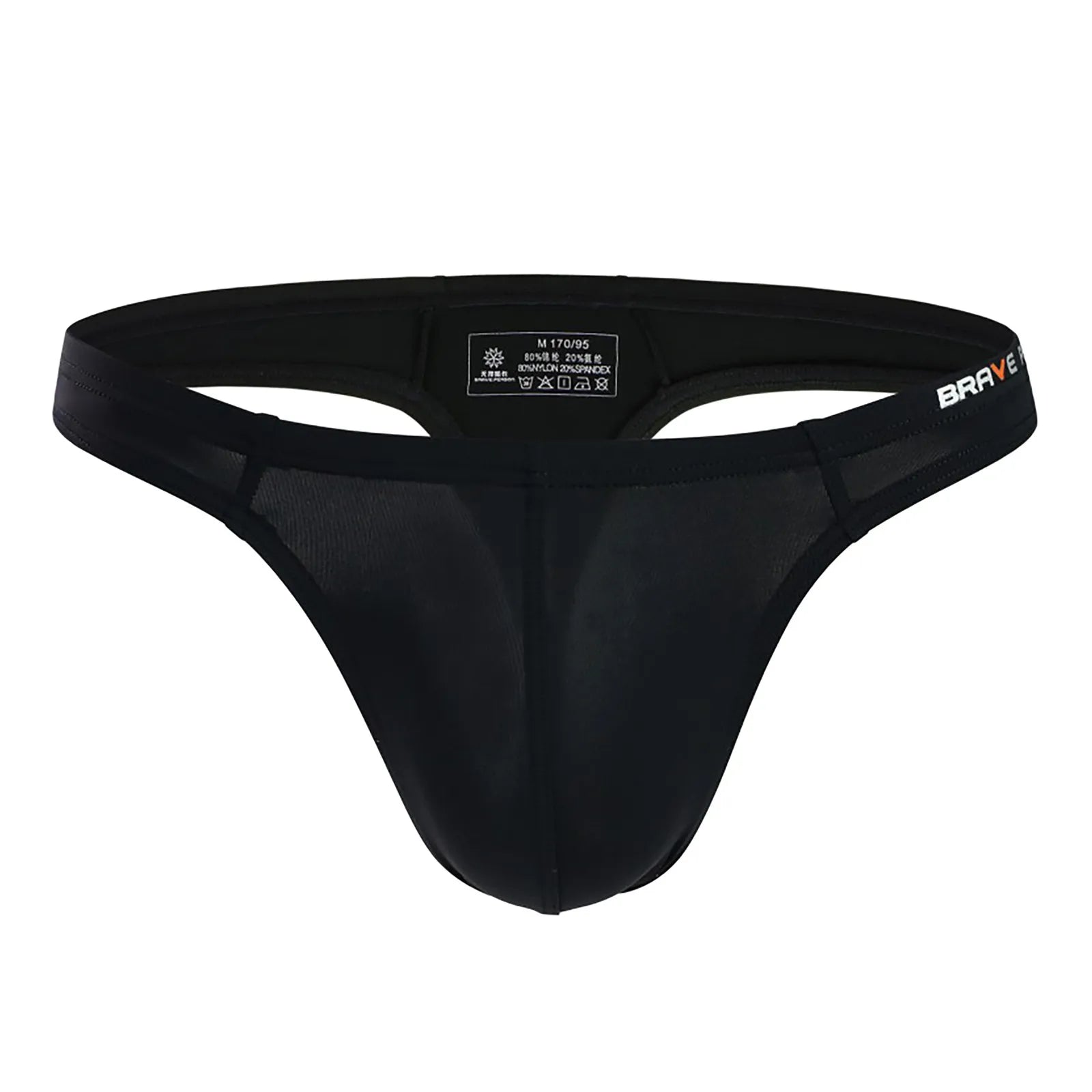 Fashion Basic G-String Ultrathin Backless Jockstrap String Tangas Hombre Male Solid Casual Soft and Comfy Underwear Panties Qme
