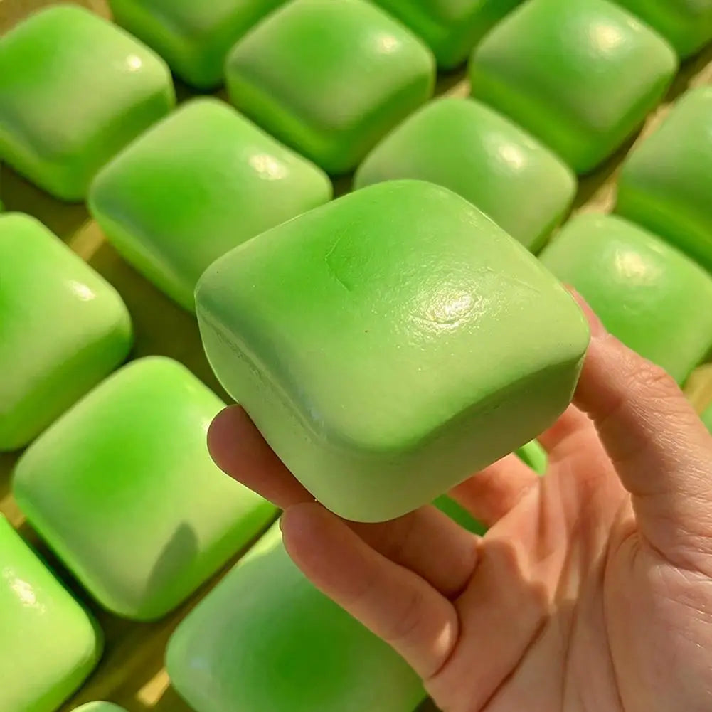 Mini Toast Squishy Toy Soft Slow Rebound Fidget Sensory Stress Relief Qme