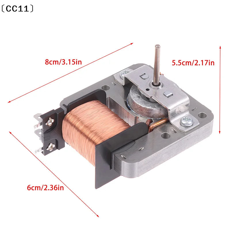 Microwave Oven Replacement Fan Cooling Motor MDT-10CEF 220V 18W 50HZ Qme