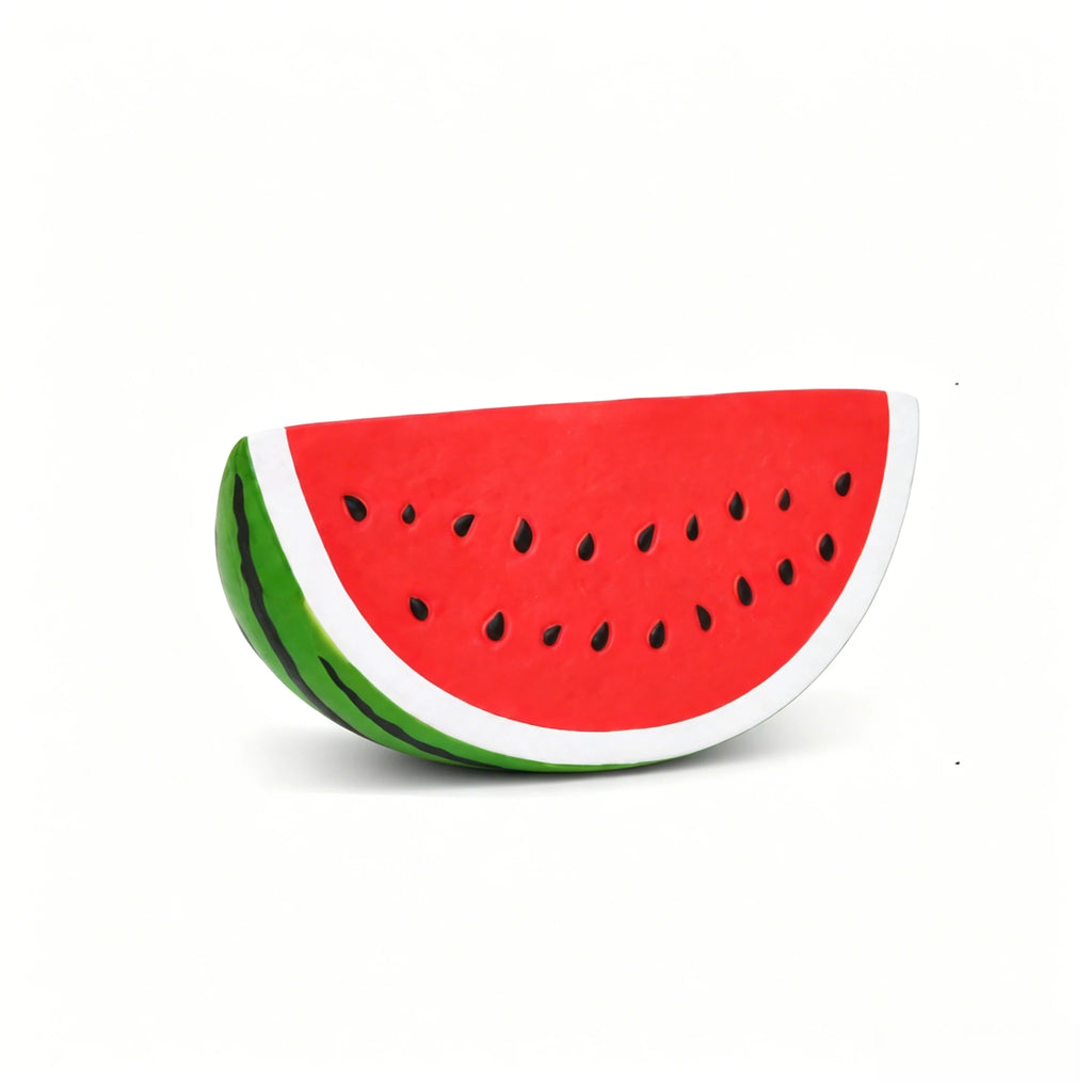 Realistic Simuated Watermelon Fun Stress Relieve Toy for Adult and Kid Creative Holiday Party DIY Decoration Creative Gift Qme yellow One Size