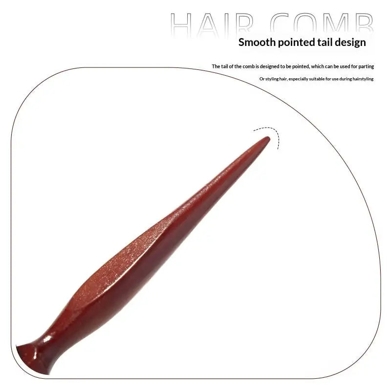 Hairdressing Styling Tools Wooden Handle Hair Comb Hairs Fluffy Three Qme