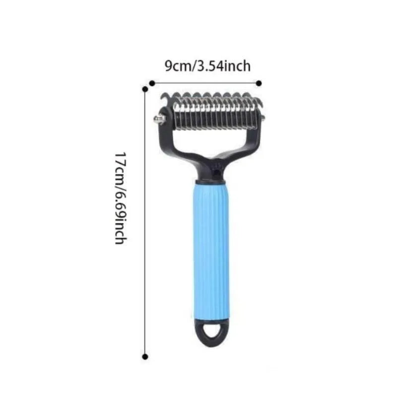 Professional Universal Double Sided Stainless Steel Pet Detangling Qme