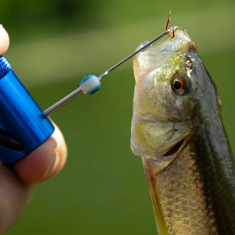 Fishing Line Extrusion Bait Feeder Metal Hook Extractor Small Objects Qme