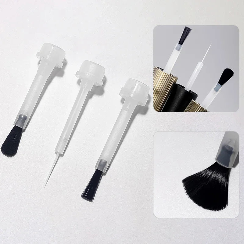 Nail Polish Replacement Brushes Gel Professional Salon Home Use Qme
