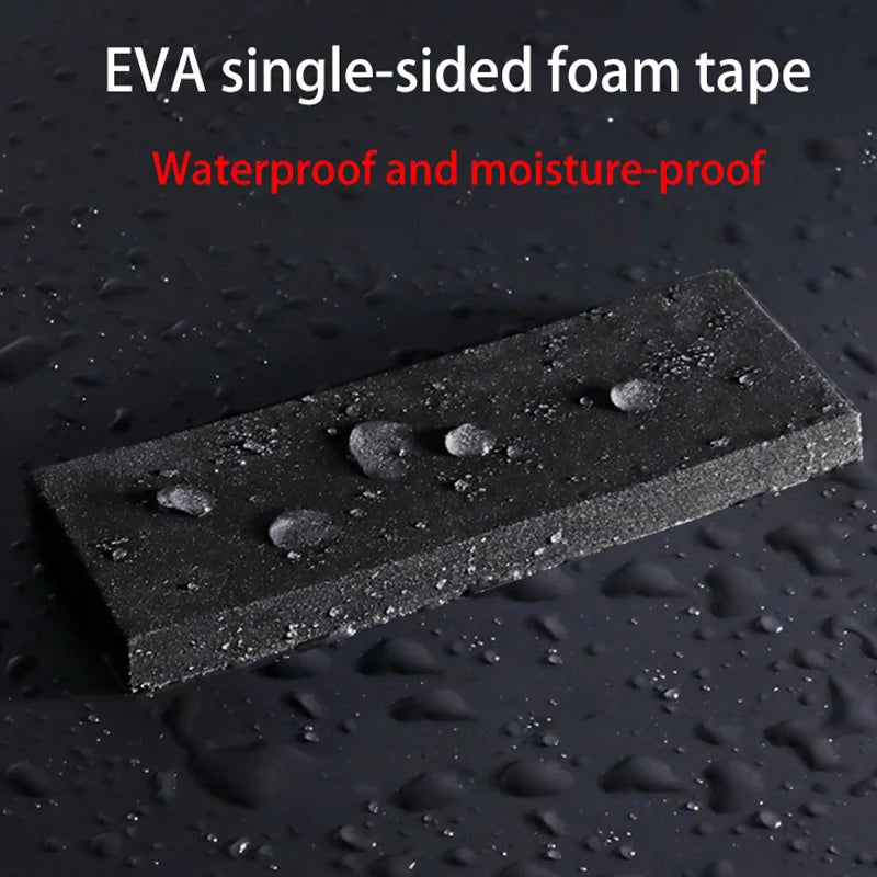 High-Adhesion EVA Foam Tape - Single-Sided, Crash and Shock Resistan Weatherproof Bonding Solution for Industrial Applications Qme