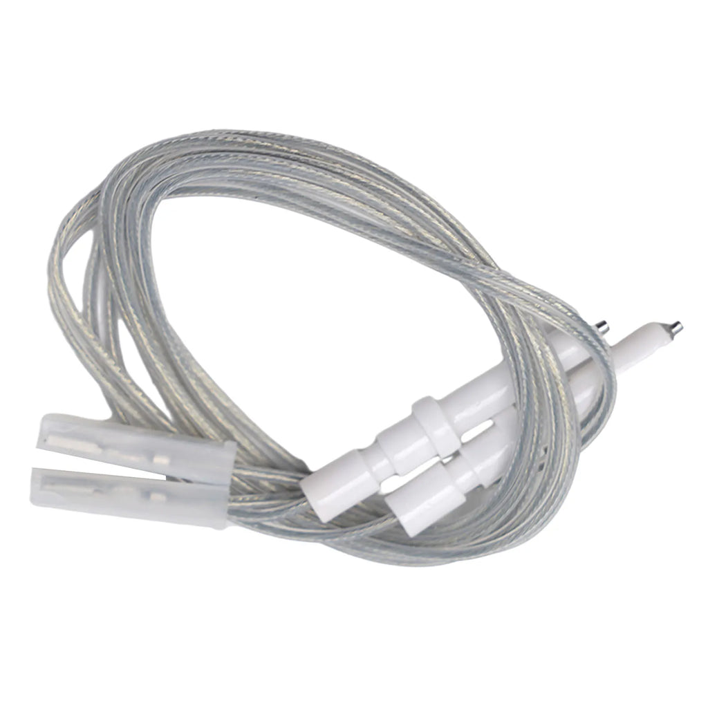 2pcs 35/40/45mm Gas Cooktop Stove Spare Igniter Electrode Spark Plug 900mm Wire Ignition Ceramic Pin For Most Brand Gas Cooker Qme