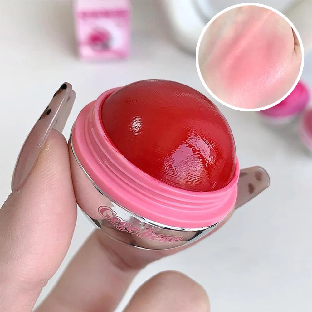 Gege Bear Juice Blush Ball Water Light Blusher Brightening Face Easy Qme
