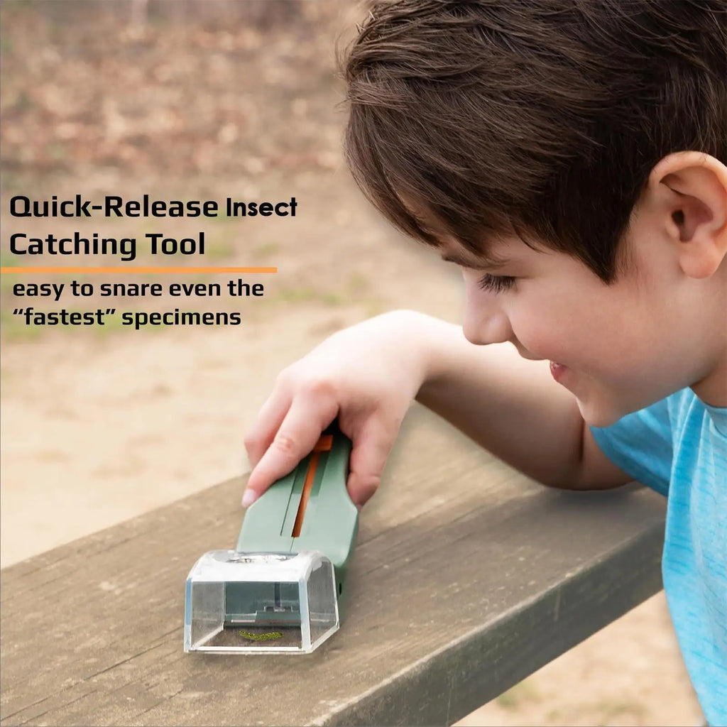 Handheld Insect Catcher Tool Portable Fly Catcher Bug Grabber Spider Catcher Insect Trap for Home Kitchen Kids Learning Tool Qme