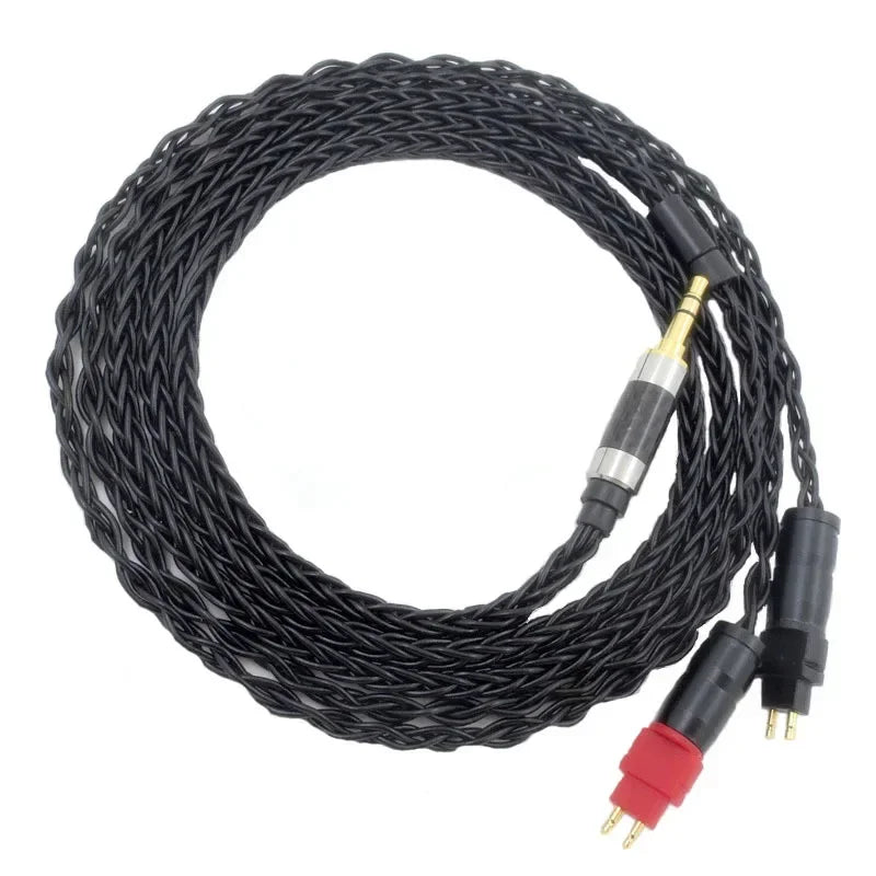 Headphone HD600 25 Hd580 HD650 Hd660s Headphones Replacement Audio Cable 3.5mm 2.5mm 4.4mm Balance Jack Qme