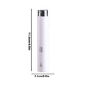 Coffee Spray Bottle 10ml Spray Bottle Travel Refillable Reusable Container Fine Mist Dispenser Storage for Liquids Perfume Qme White