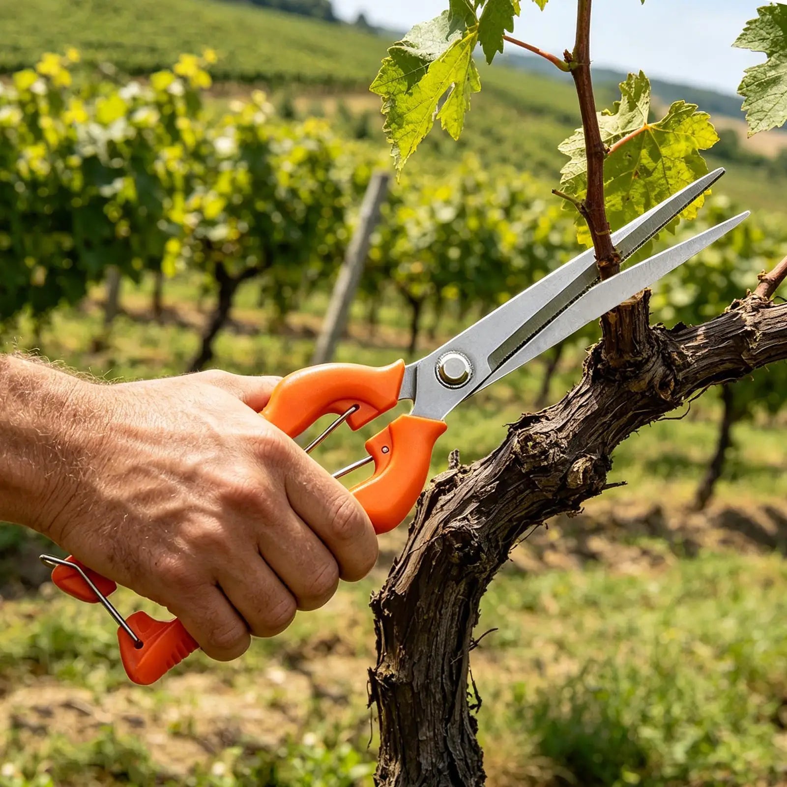 NEW Garden Scissors Rust Resistant Pruning Clippers Tree Trimmer Branch Cutter for Fruit Flower Picking Thinning Root Lawn Hedge Qme