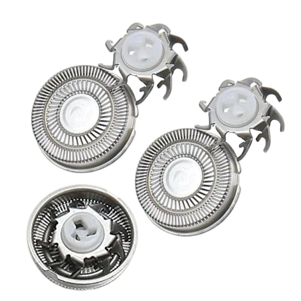 NEW Electric Shaver Replacement Heads 3 Pieces Triangular Base Men Electric Shaver Replace Heads For Father Husband Boyfriend Qme