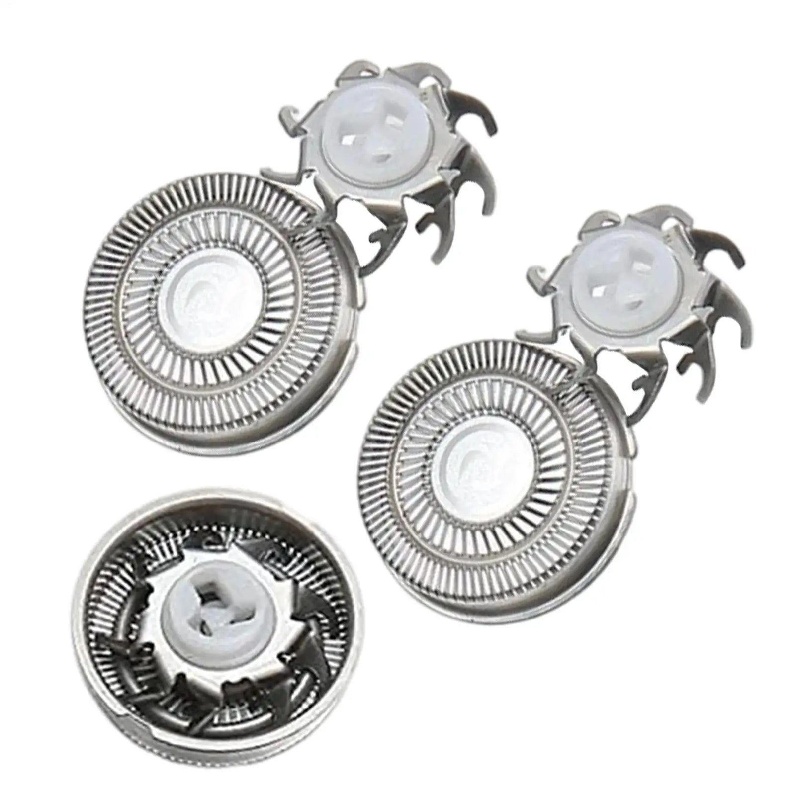 NEW Electric Shaver Replacement Heads 3 Pieces Triangular Base Men Electric Shaver Replace Heads For Father Husband Boyfriend Qme
