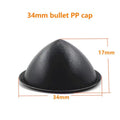 Speaker Dust Cover PP Tip Coned Caps Black Protective Sleeve Repair Qme A2