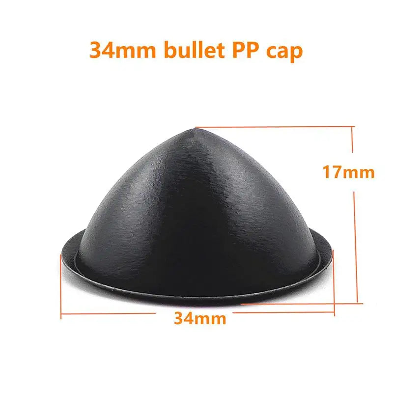 Speaker Dust Cover PP Tip Coned Caps Black Protective Sleeve Repair Qme A2