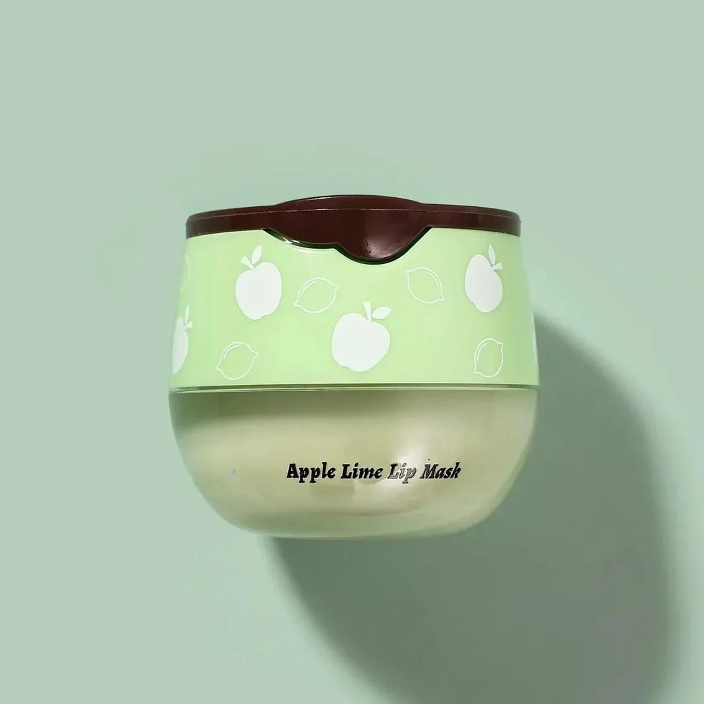 Lip Sleep Mask Night Maintenance Moisturizing Gloss Bleach Cream Qme apple