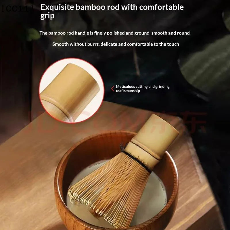 Bamboo Japanese Matcha Tea Whisk Brush Accessories Making 120 Qme