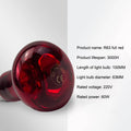 Multi Functional Red Heat Lamp Bulb 60W 100W 150W Near Infrared E27 Qme S