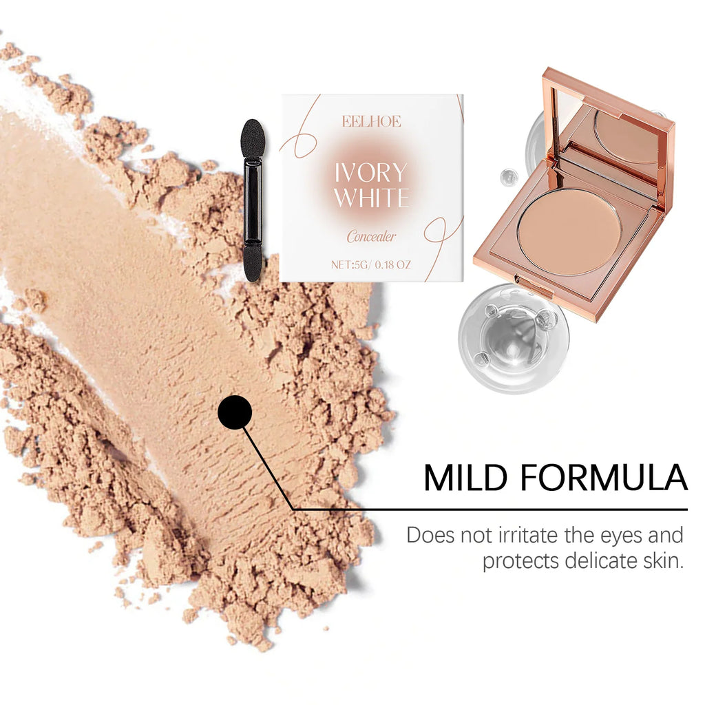 Concealer Lightweight Natural Coverage Of Skin Blemishes Spot Acne Print Cover Dark Circles Long-Lasting Non-Removing Makeup Qme