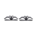 Wire Management Tidy Protector Clip Holder Adhesive Cord Wrapper Hooks Air Fryer Coffee Machine Winder Punch-free Cord Organizer Qme Gray 2pcs