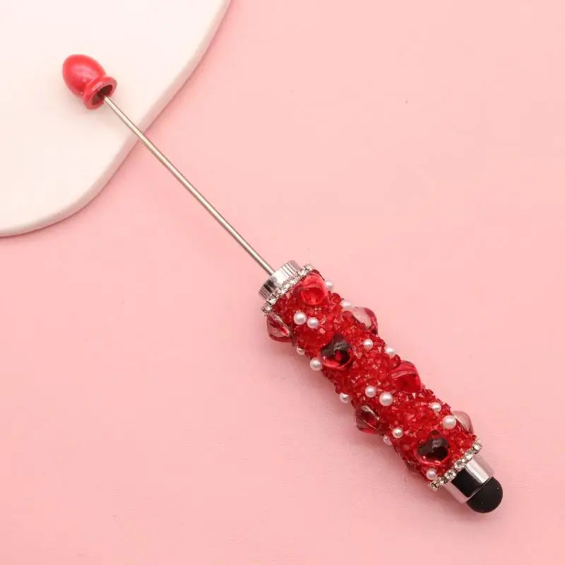 Creative Bead Ballpoint Pen Capacitive Touch Writing Multifunctional Qme A6