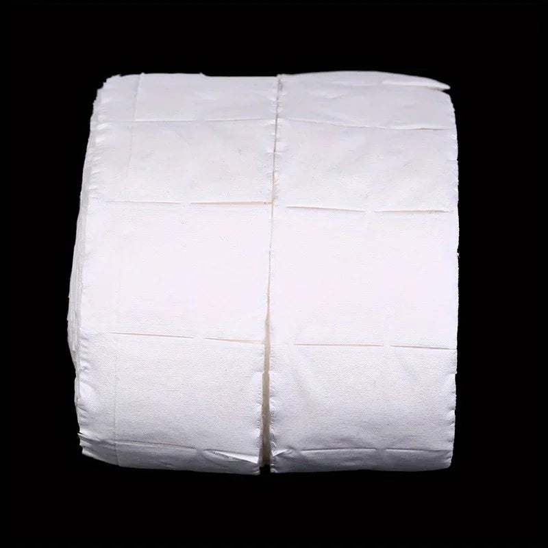 Nail Art Wipe Paper Towel - Disposable, Formaldehyde-Free Nail Remover Gel Cleaning Sheets, Single Use Manicure Tool Accessory Qme
