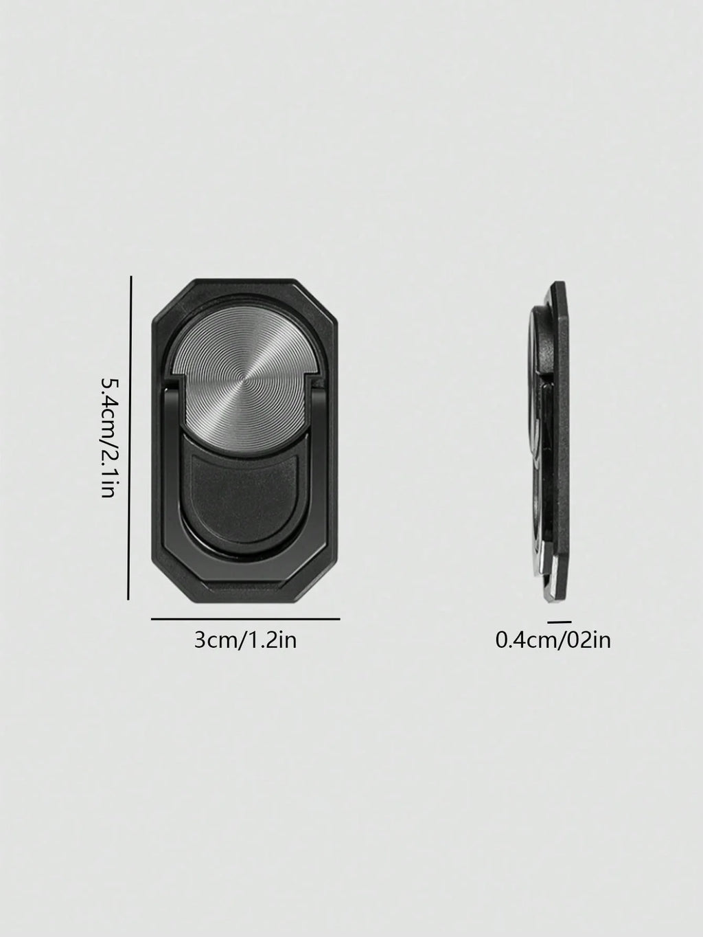 360 Rotating Magnetic Ring Buckle Car Mount Qme
