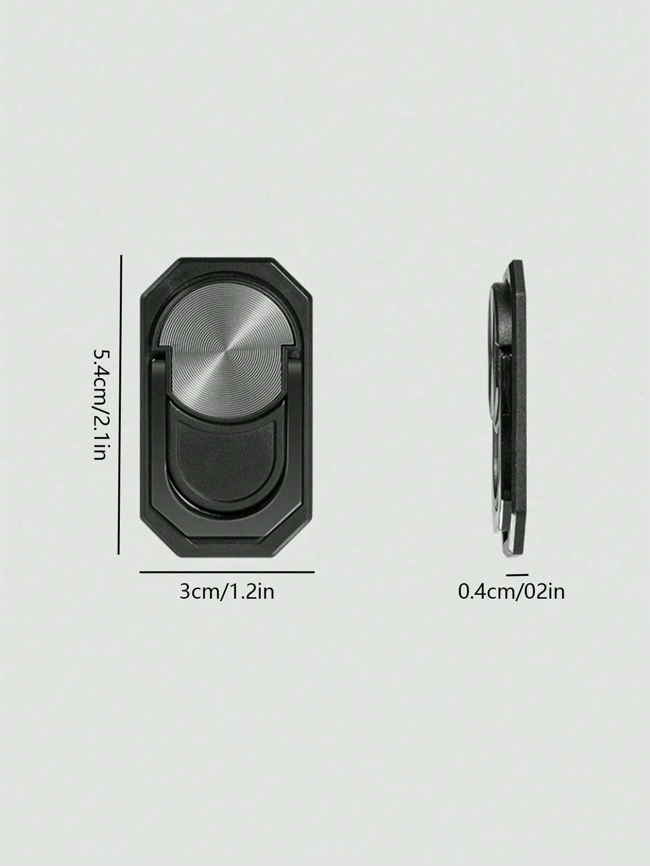 360 Rotating Magnetic Ring Buckle Car Mount Qme