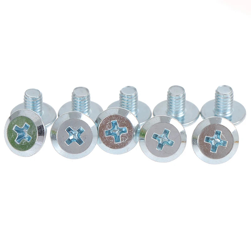 10x Hair Clipper Screwdriver Fixed Bit Screw Tool Two-hole Blade Qme Silver
