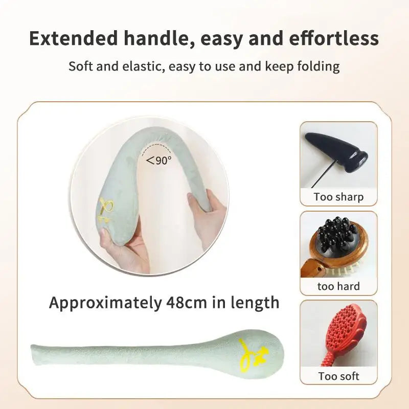 Extended Back Body Relaxation Tool Meridian Massage Functions Qme