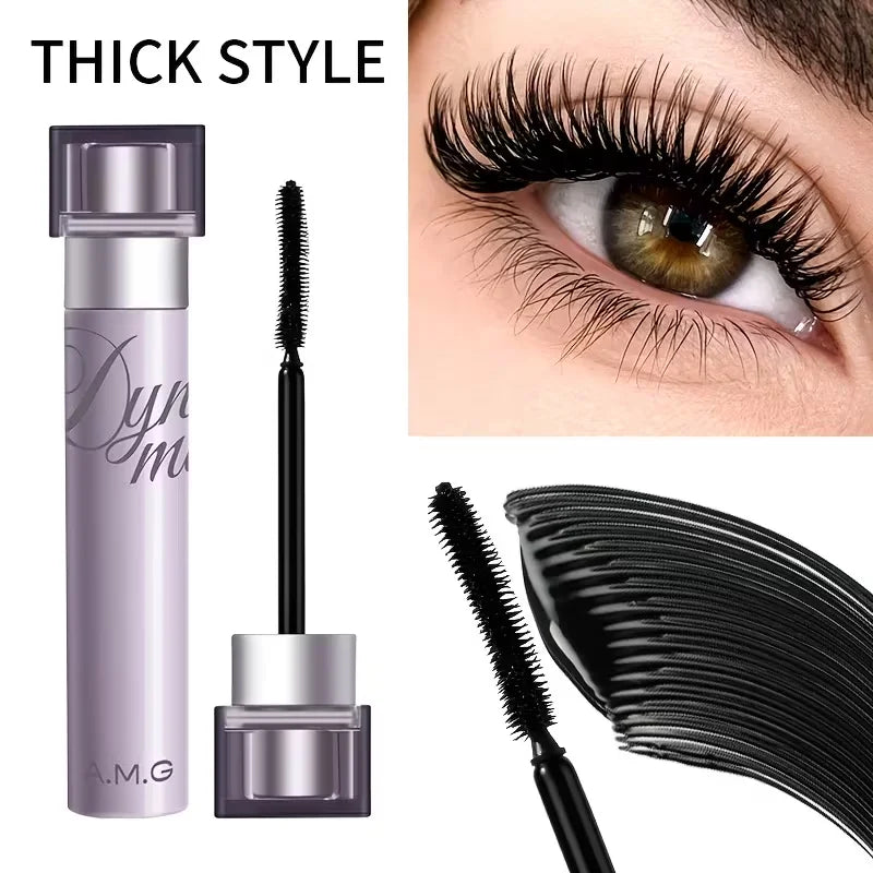 Black Fiber Mascara Waterproof Sweat-proof Long Lasting No Clumping 3 Qme 01Shore Sculpture