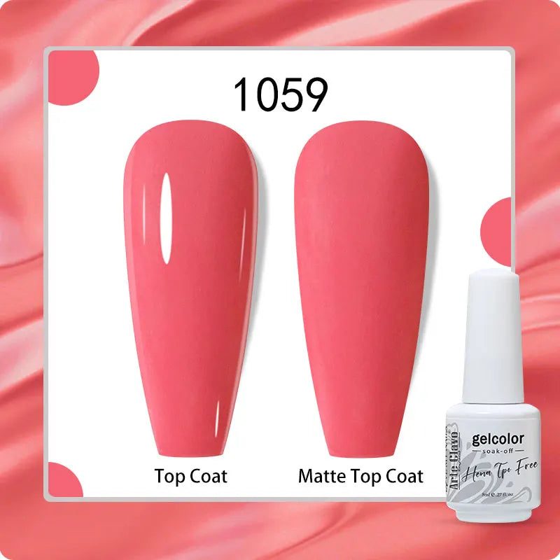 Arte Clavo HEMA TPO White Bottle 180 Colors Series Semi-permanent Gel