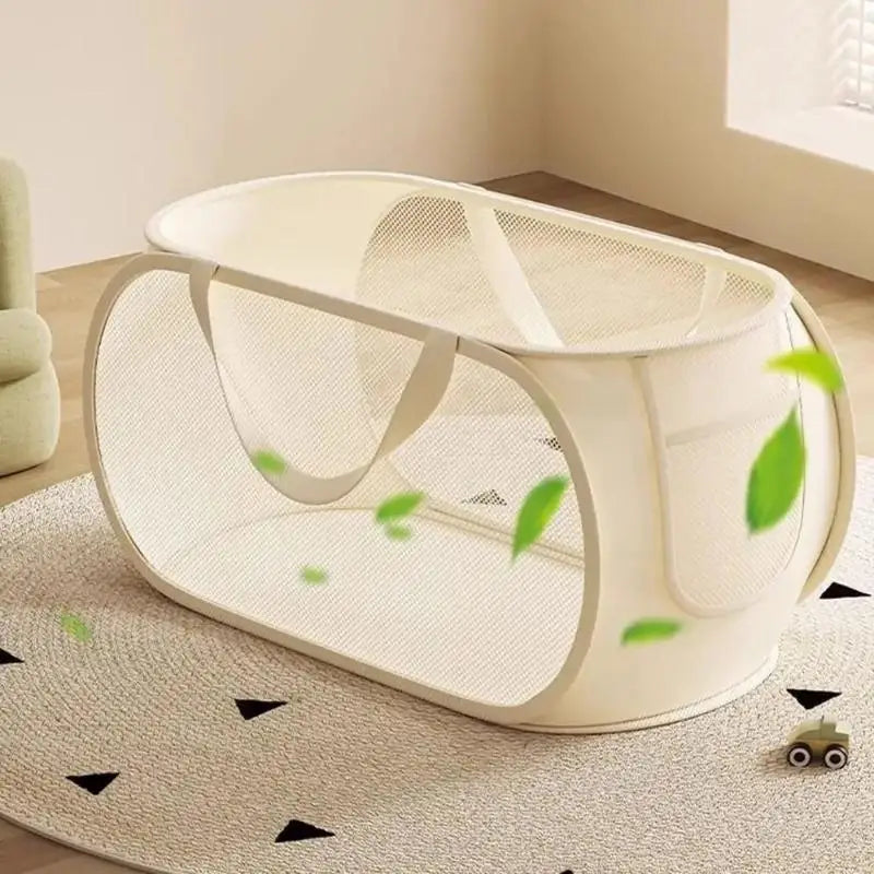 Multifunctional Children's Toys Storage Basket Large Capacity Laundry Qme