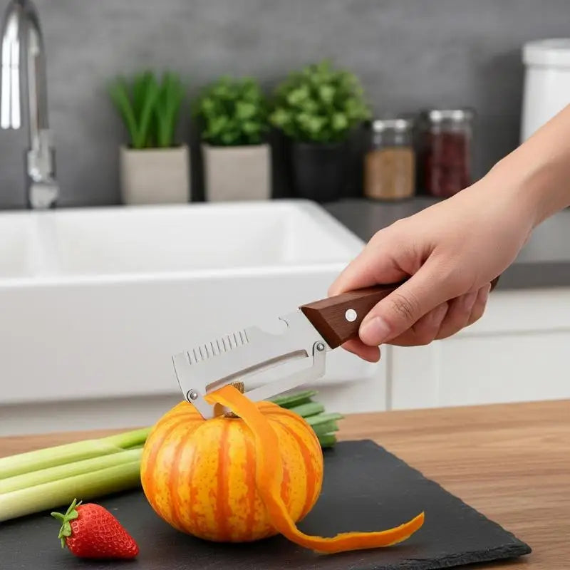 Stainless Steel Vegetable Peeler Multi Functional Kitchen Tool Potato Qme