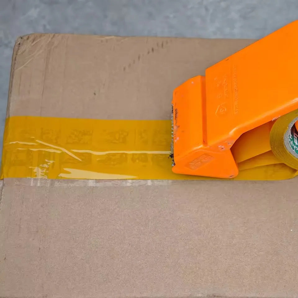 5/3/1Rolls Yellow Packing Tape Silence Low Noise Carton Sealing Tape for Shipping Moving Boxes Sealing & Packaging Superior Hold Qme