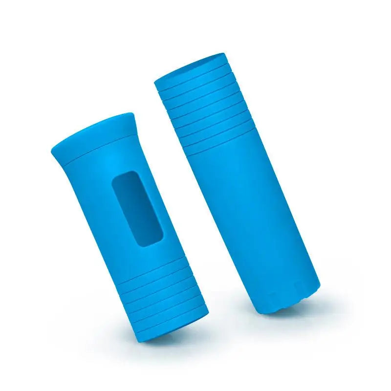 Rubber Handle Cover Wireless Microphones KTV Singers Comfortable Grip Qme blue