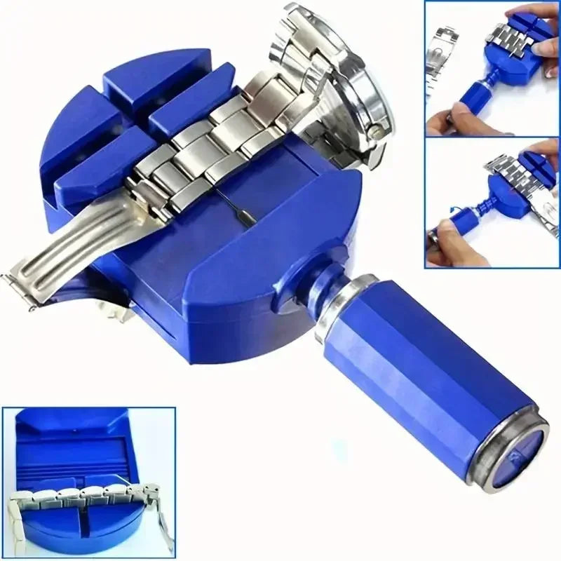 Metal Watch Repair Tool Adjusting Watch Strap Tool Link Pin Tool Remover Easy Bracelet with Watch Pin Band To Remover Adjust Qme