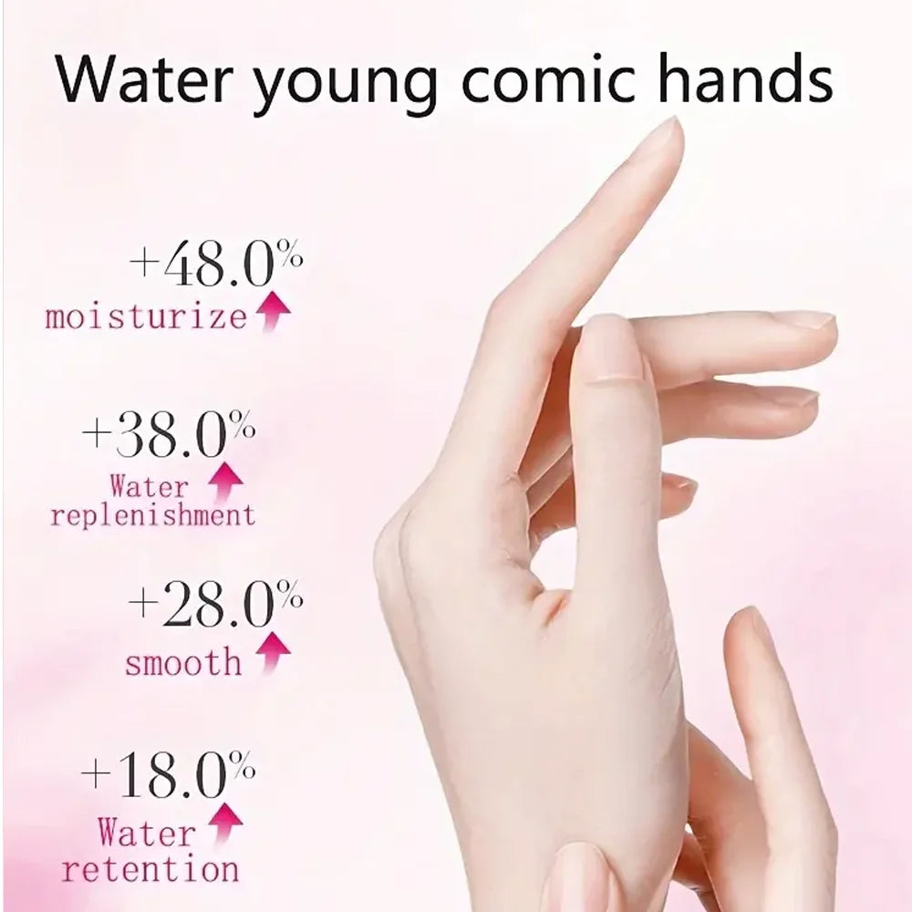 Cherry scented Hand and Foot Wax - anti-allergy moisturizing paraffin containing glycerin and honey, cherry flavor Qme
