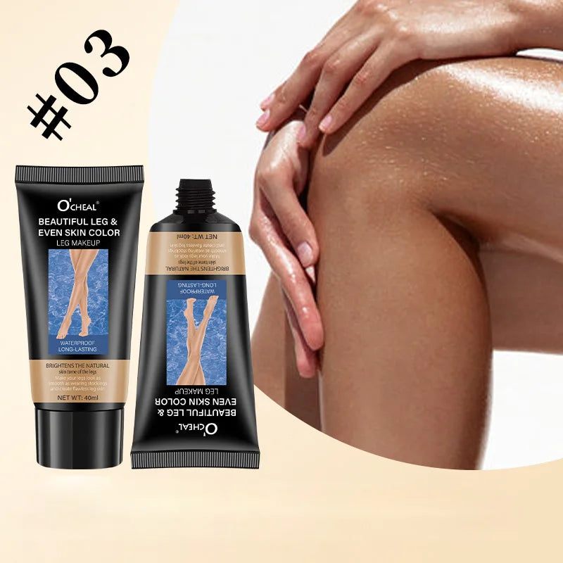 Concealer Leg Cream Waterproof Sweat Resistant Not Easy Fade Qme 03