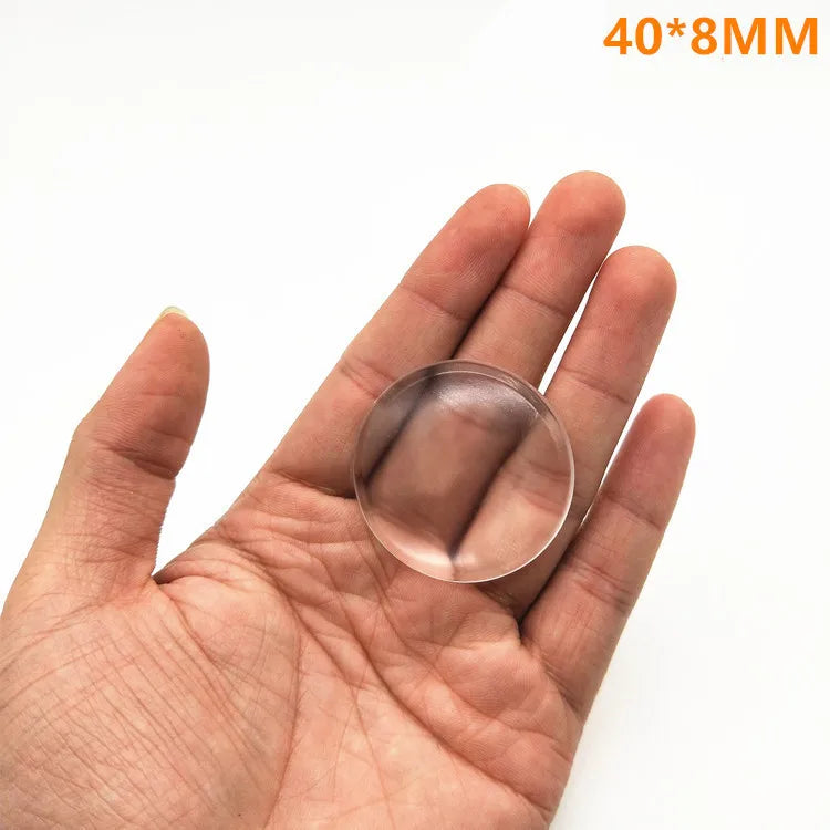 1 Sheet Clear Soft Silicone Door Stopper Bumper Mute Stickers Wall Protection Muffler Pad Door Stopper Furniture Anti-crash Pad Qme 1pcs 40x8mm