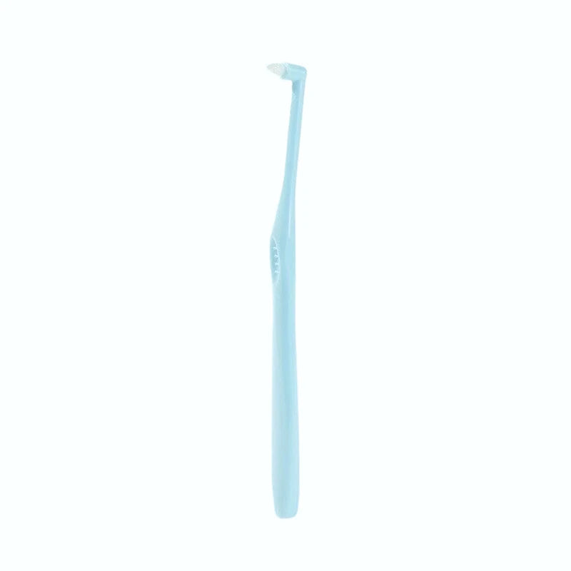 Small Head Single-beam Teeth Cleaning Toothbrush Interdental Brush Qme 1PCS Blue