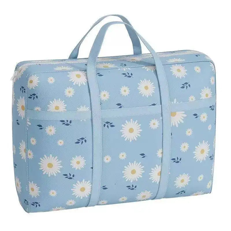 Extra Large Moisture-Proof Quilt & Clothes Storage Bag Heavy Duty Moving Packing Sack for Home Travel Luggage Tote Qme