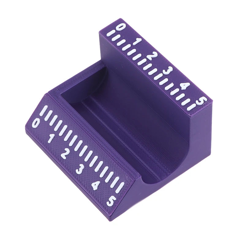 1 Application Sticker Alignment Tool Time-saving Reusable PET Vial Qme purple 3ml