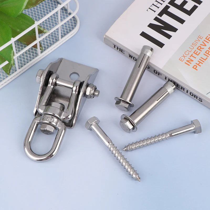 Hammock Swing Hanger Hook Fixed Plate Hanging Chair Hardware70MM Qme