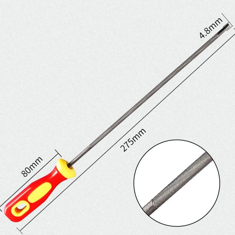 1PC Round High Carbon Steel Sharpening Chainsaw Saw Chain File Sharpener For Woodwork Chainsaw File 4/4.8/5.5mm Chainsaw File Qme 4.8mm