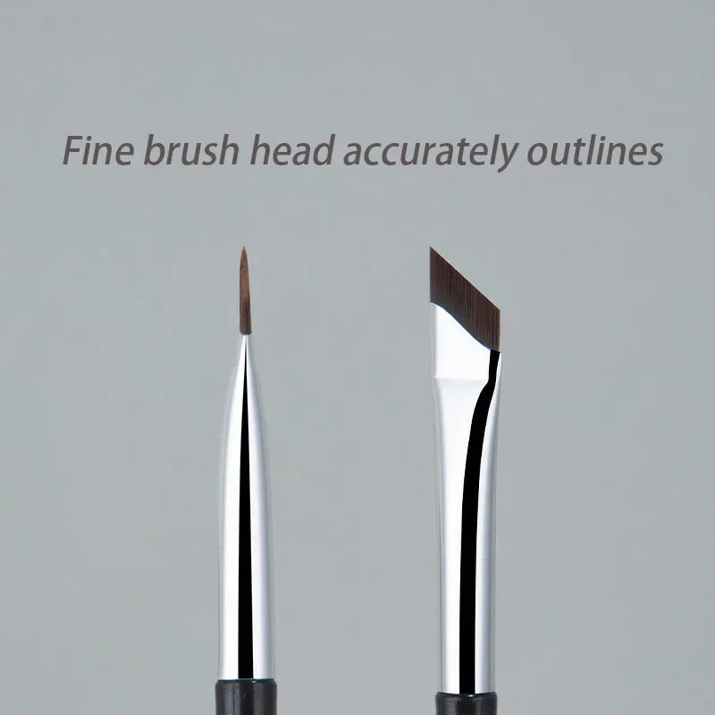The Upgrade Blade Eyeliner Brush Ultra Thin Fine Angle Flat Eyebrow Brush Under The Eyes Place Precise Detail Brush Qme